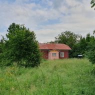 Drewniany dom na działce 53a - Nowosielce