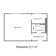 Mieszkanie ul. Topolowa, po remoncie