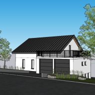 Działka budowlana z projektem i pozwoleniem na bud