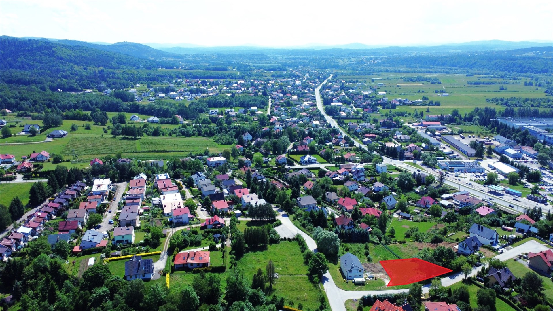 Działka budowlana z projektem i pozwoleniem na bud