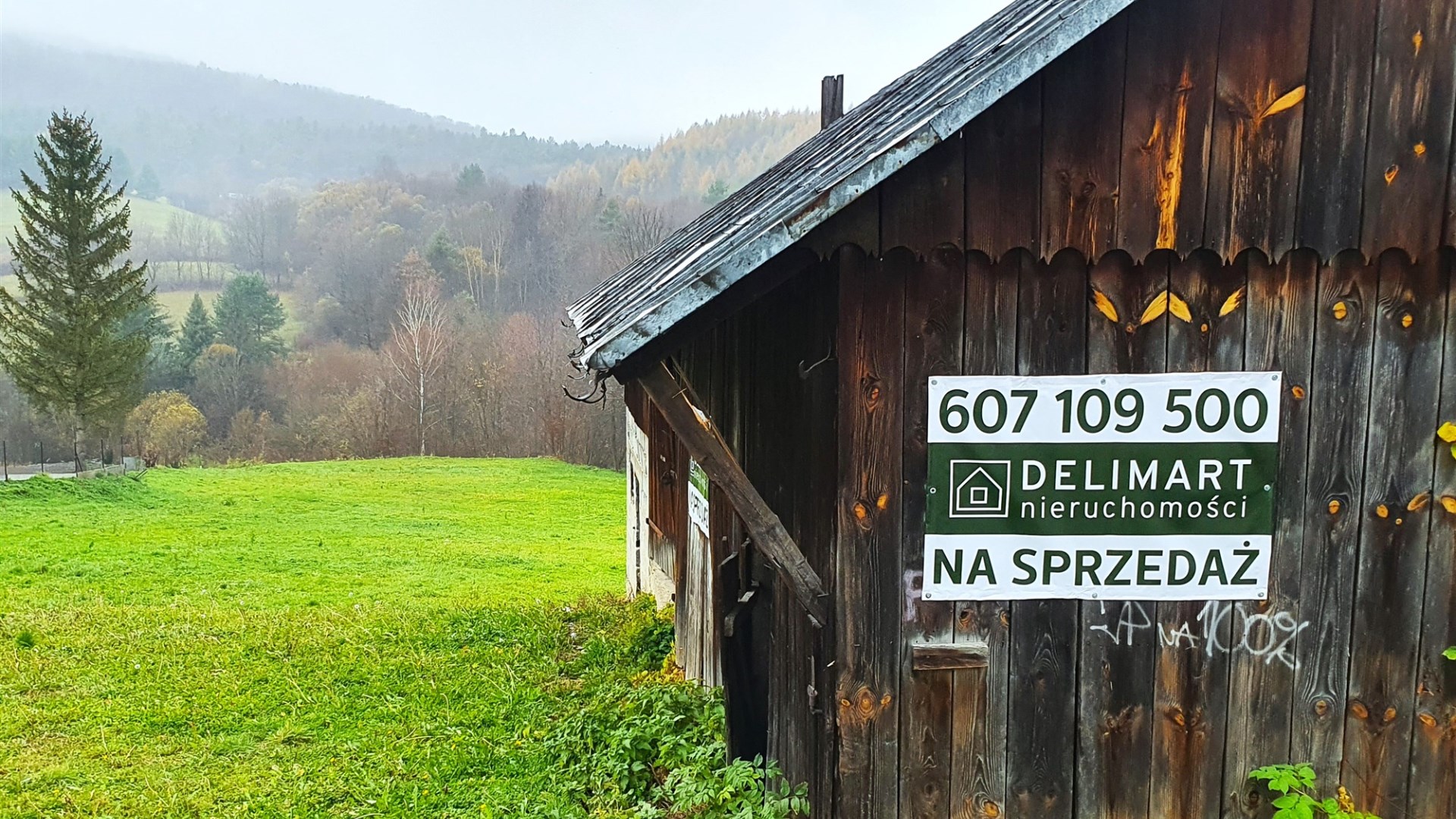 Działka 38a, w tym 8a budowlana, Liszna