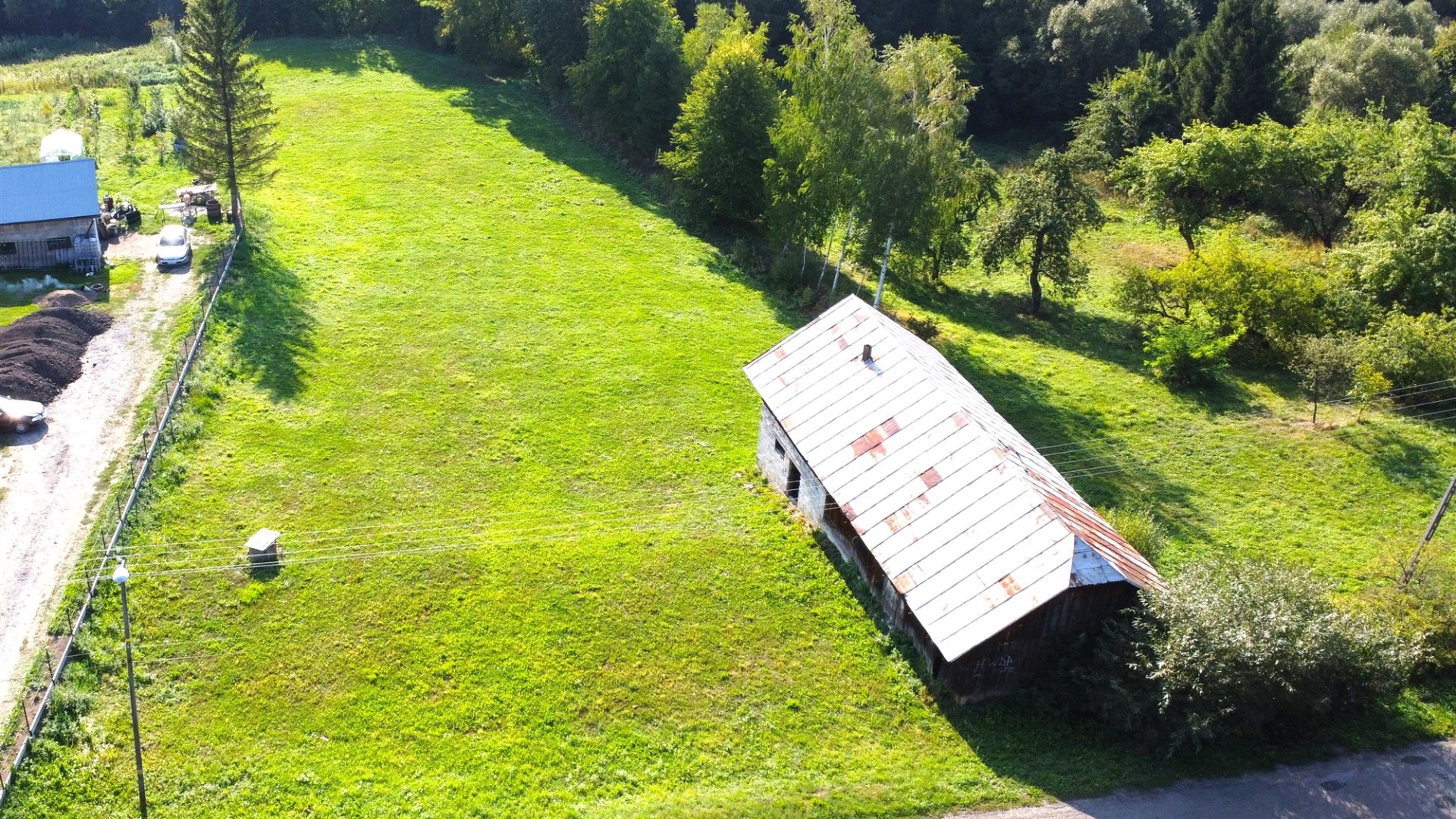 Atrakcyjna działka 38a, w tym 8a budowlana, Liszna