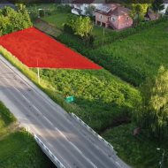 Działka 5a ze zjazdem z drgi wojewódzkiej