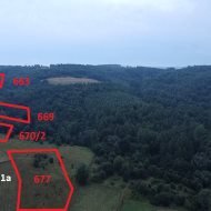 4 działki rolne o łącznej powierzchni 1,36ha