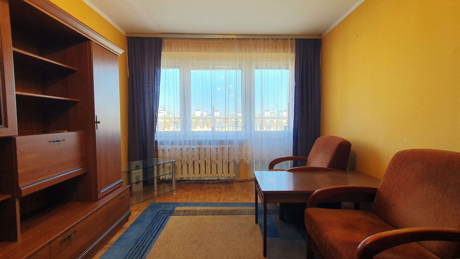Mieszkanie umeblowane 48m2 3 pokoje z balkonem