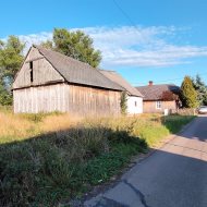 Drewniany dom we Wzdowie gmina Haczów 