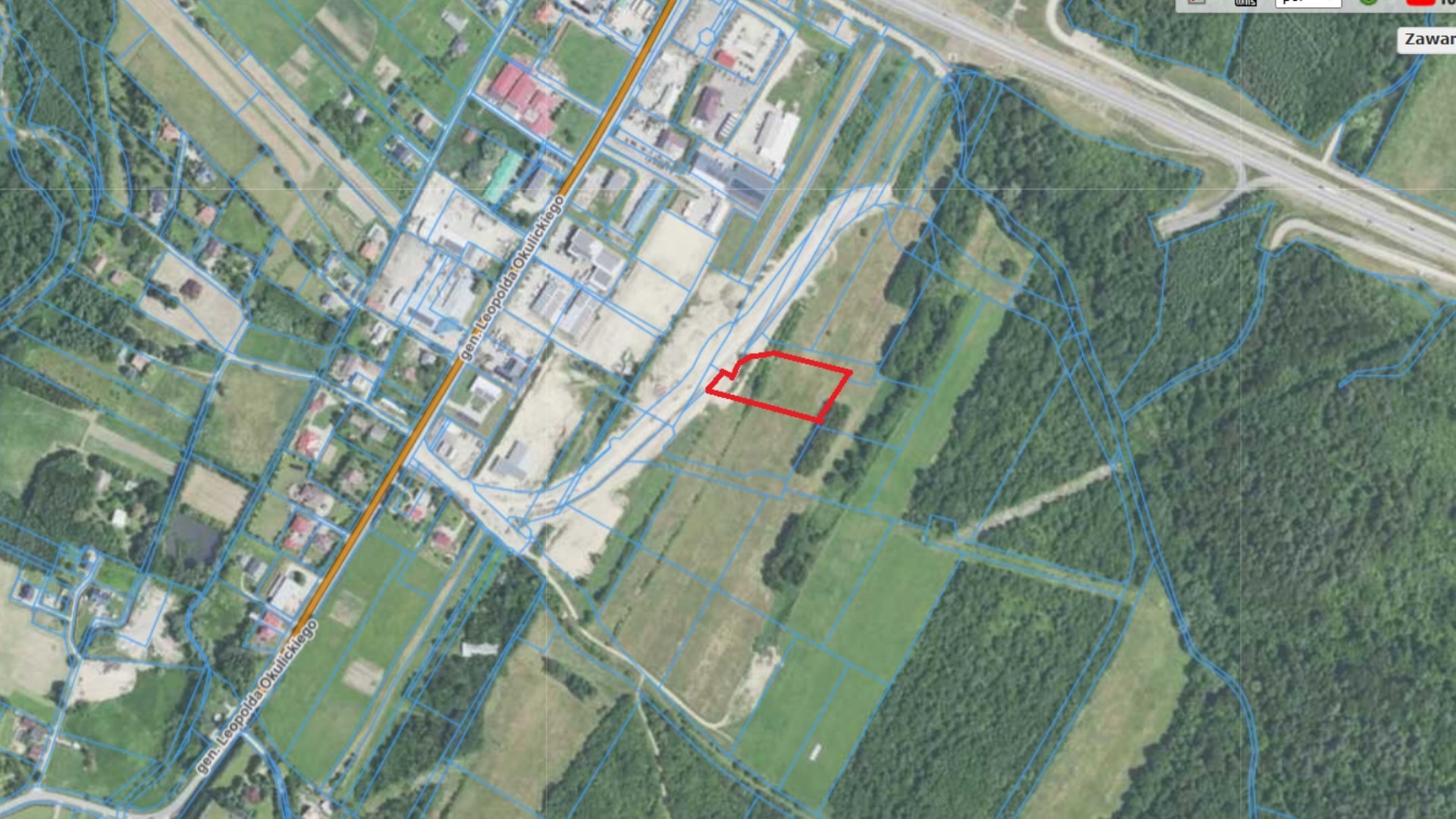 Działka inwestycyjna, Dąbrówka, Sanok  