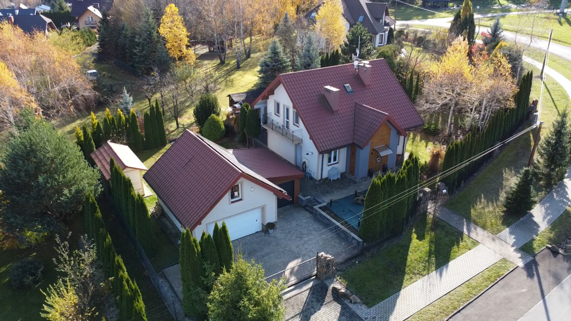 Piękny dom w Zagórzu. 