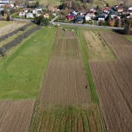 Działka Sanok Olchowce przy II części obwodnicy. 