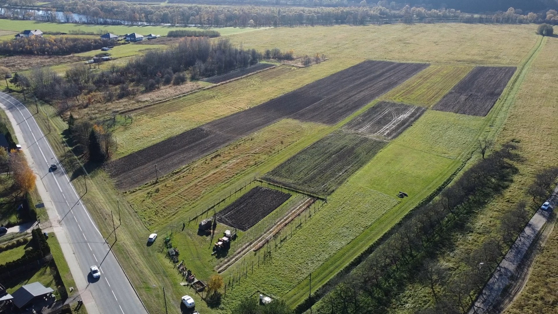 Działka Sanok Olchowce przy II części obwodnicy. 