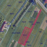 Działka Sanok Olchowce przy II części obwodnicy. 