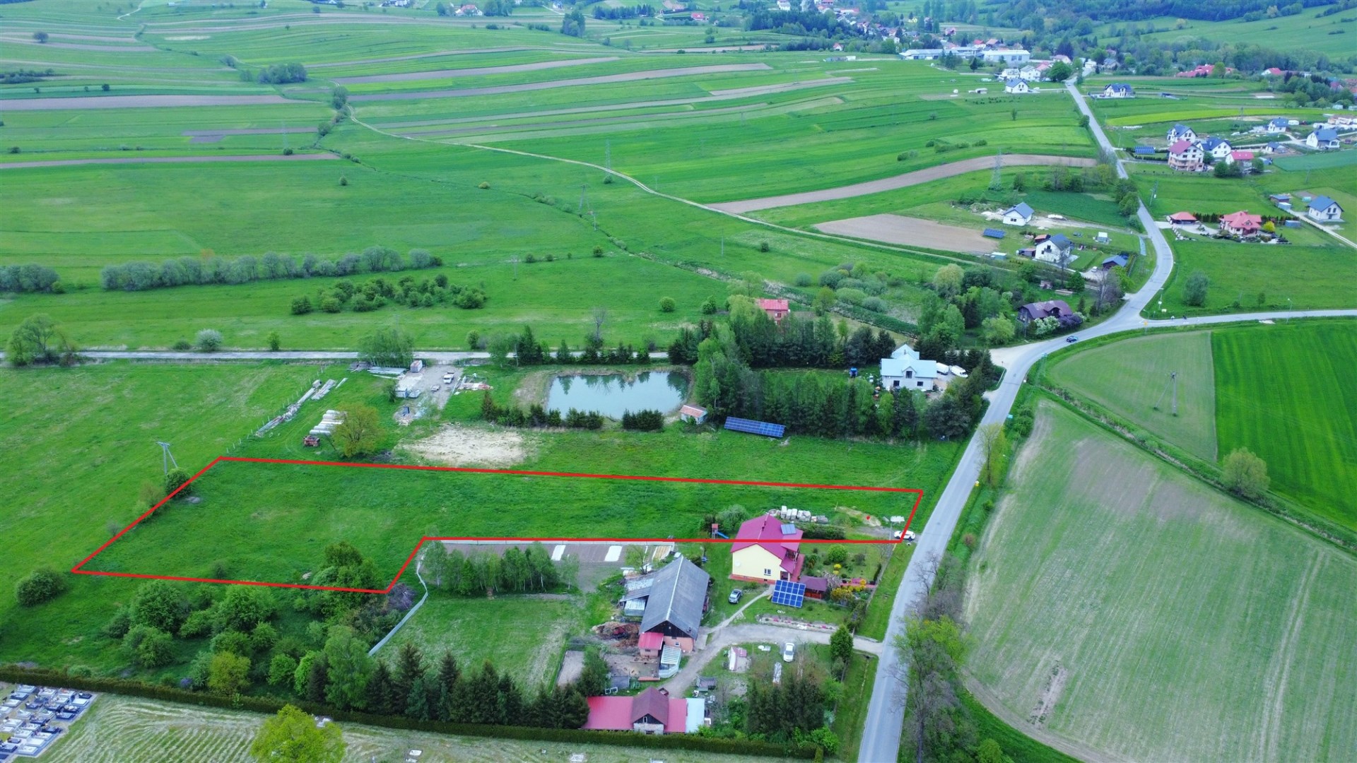 Duża działka w Jurowcach 