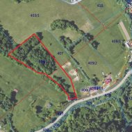 Wyjątkowa działka z projektem domu, Ropienka