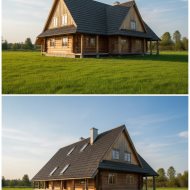 Wyjątkowa działka z projektem domu, Ropienka