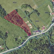 Wyjątkowa działka z projektem domu, Ropienka