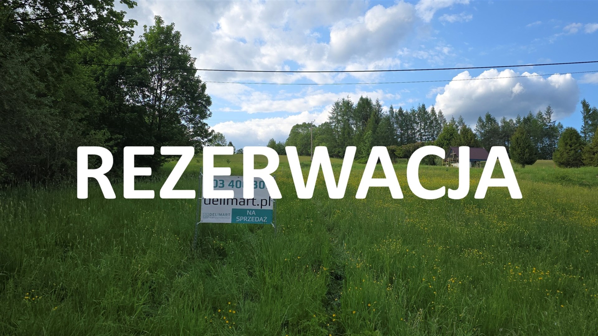 Działka z projektem domu, Ropienka