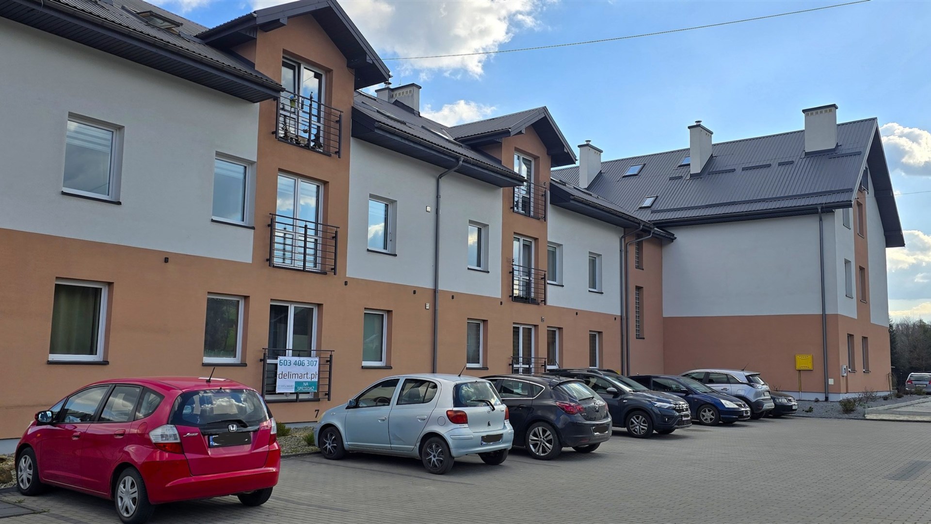 Mieszkanie 52,45 m2, parter.  Hoczew, k. Leska
