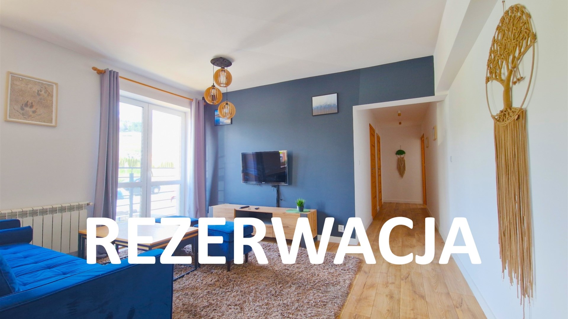 Mieszkanie 52,45 m2, parter.  Hoczew, k. Leska