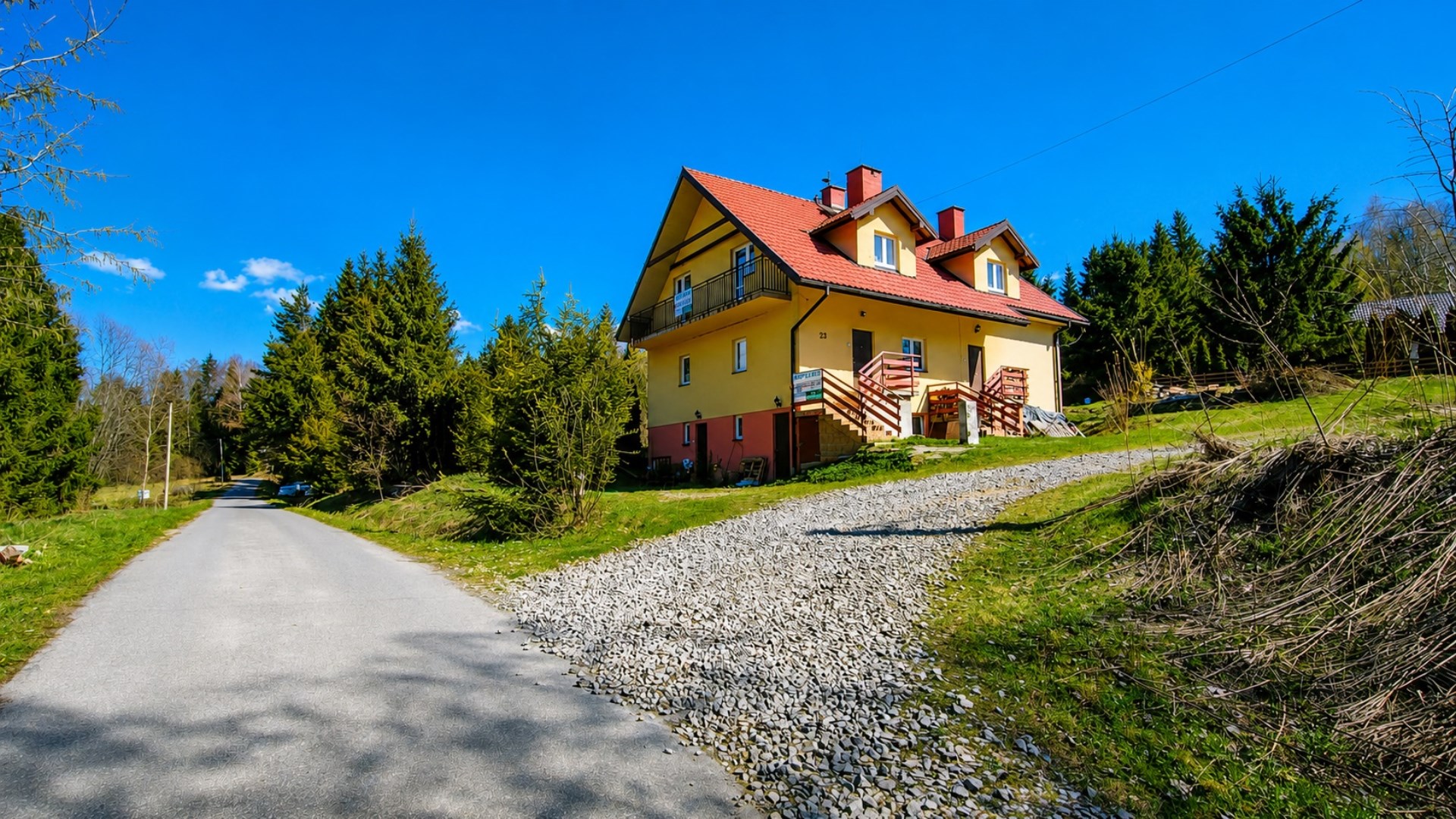 Strzebowiska dom - Cisna, Bieszczady 
