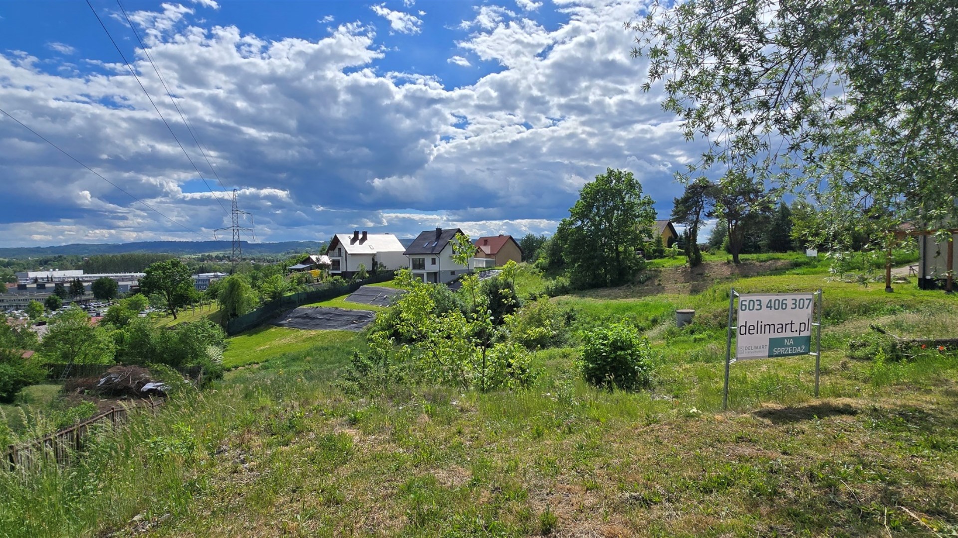 Widokowa działka budowlana, Łokietka, Sanok