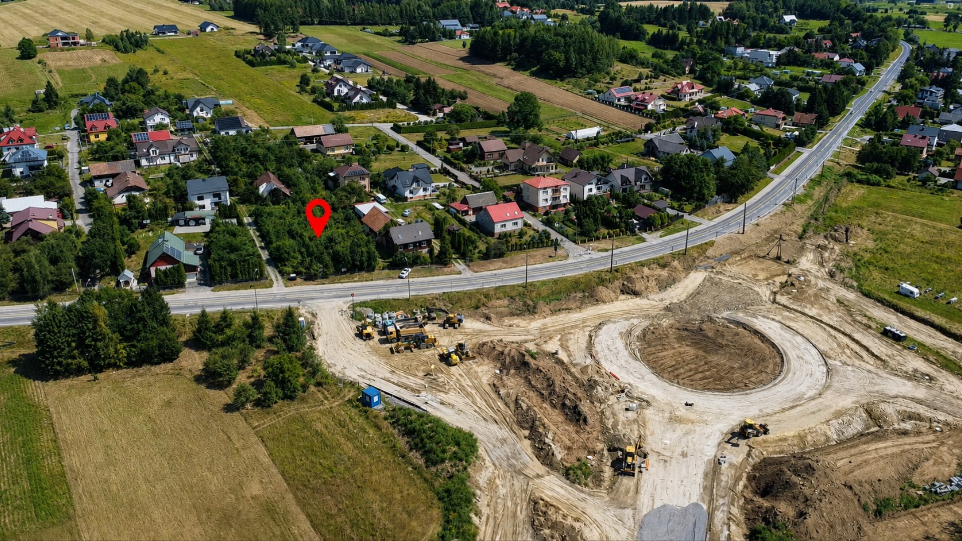 Sanok - Olchowce działka w świetnej lokalizacji.